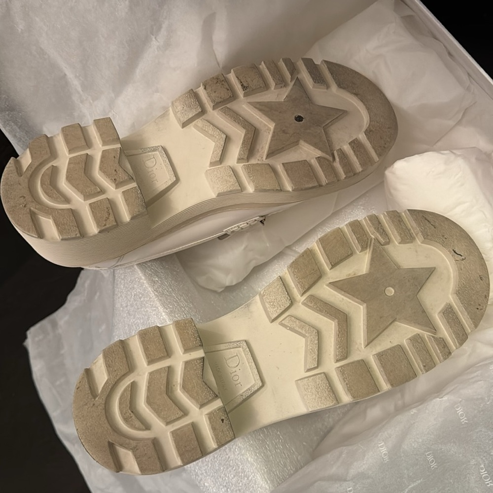 DIOR Christian Dior loafers sz 39 white $1.250 - Picture 8 of 9